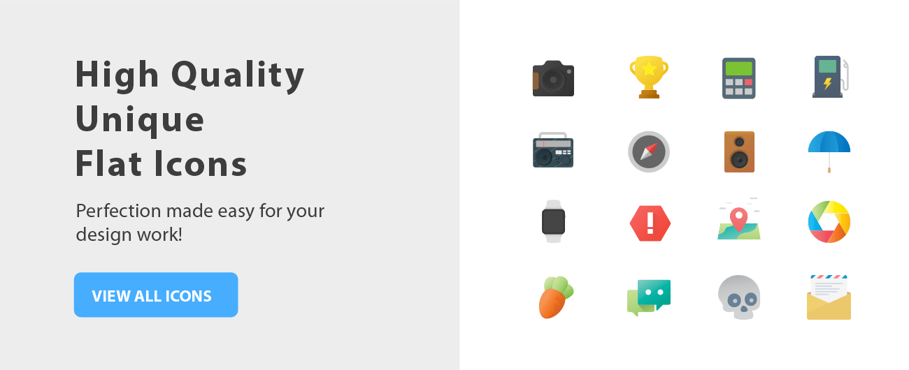 Flat icon pack