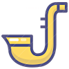 Saxophone icon