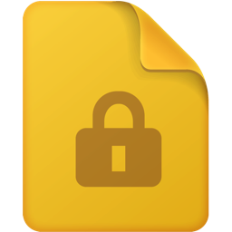 File-Lock-Y icon